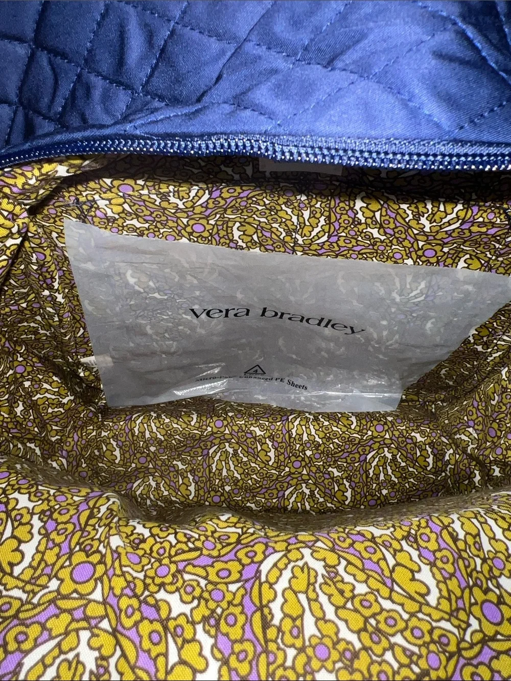 💙 Vera Bradley Bancroft Backpack Peacoat